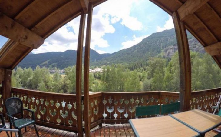 Chalet Riviere, Serre Chevalier, Balcony